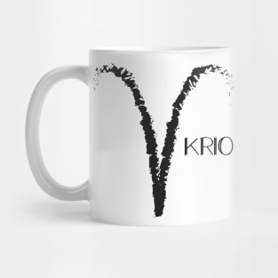 Aries zodiac sign Mug